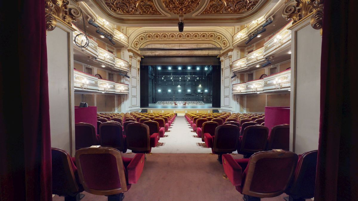 Teatro D. Maria II · Full-building 3D capture